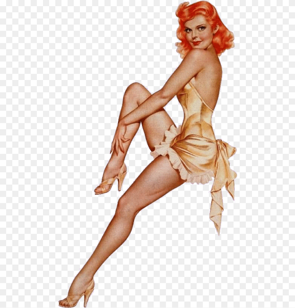 Pin Up Girls Pin Up Girl Transparent Background, Person, Leisure Activities, Dancing, Adult Free Png