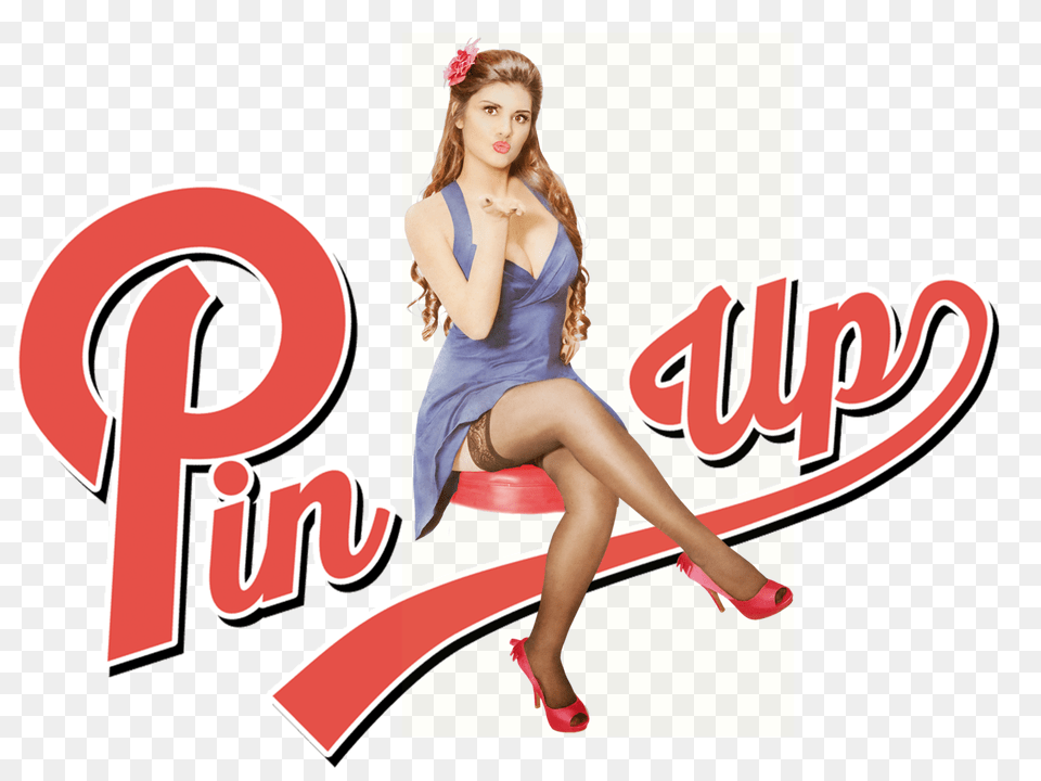 Pin Up Girls Stickers Decals, Adult, Shoe, Person, High Heel Free Png