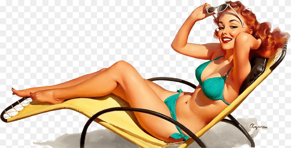 Pin Up Summer, Adult, Swimwear, Person, Woman Free Transparent Png