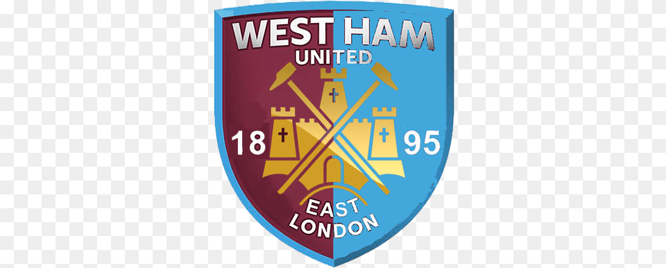 Pin West Ham Fc Logo, Badge, Symbol Free Png Download