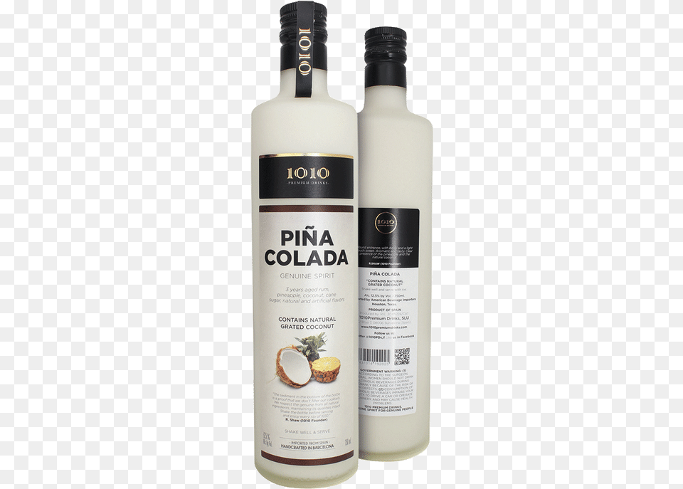 Pina Colada 1010 Colada, Beverage, Bottle, Shaker, Qr Code Png Image