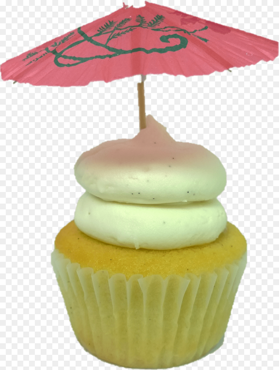Pina Colada Cupcake, Cake, Cream, Dessert, Food Free Png Download