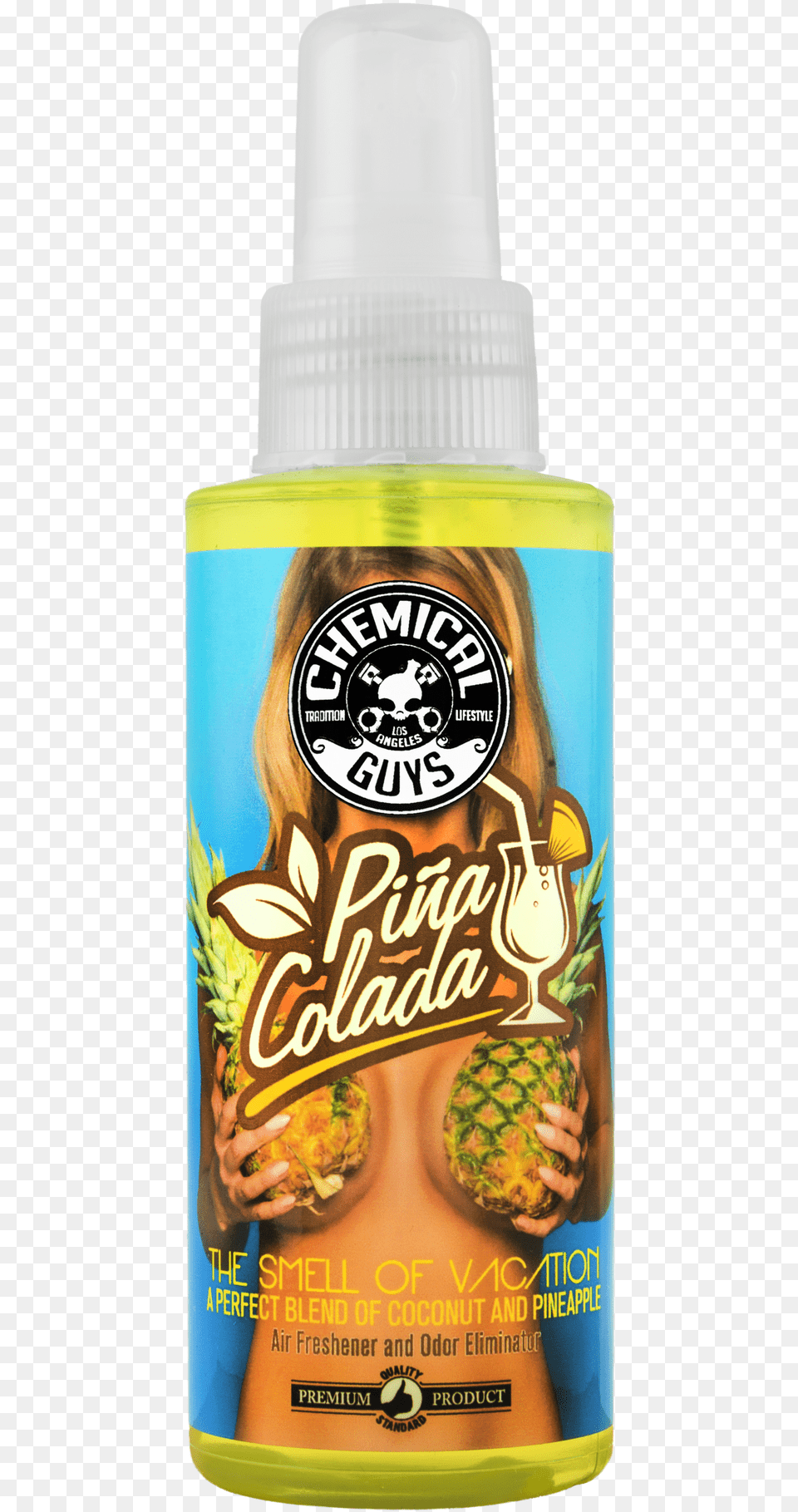 Pina Colada Scent Air Freshener Chemical Guys, Food, Fruit, Produce, Pineapple Free Png
