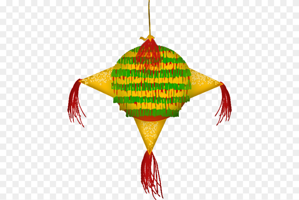 Pinata Birthday Yellowandred Party Mydrawing Illustration, Toy, Chandelier, Lamp Png