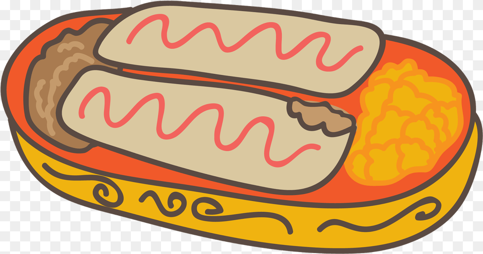 Pinata Clipart 5 De Mayo, Food, Hot Dog, Ketchup Free Png