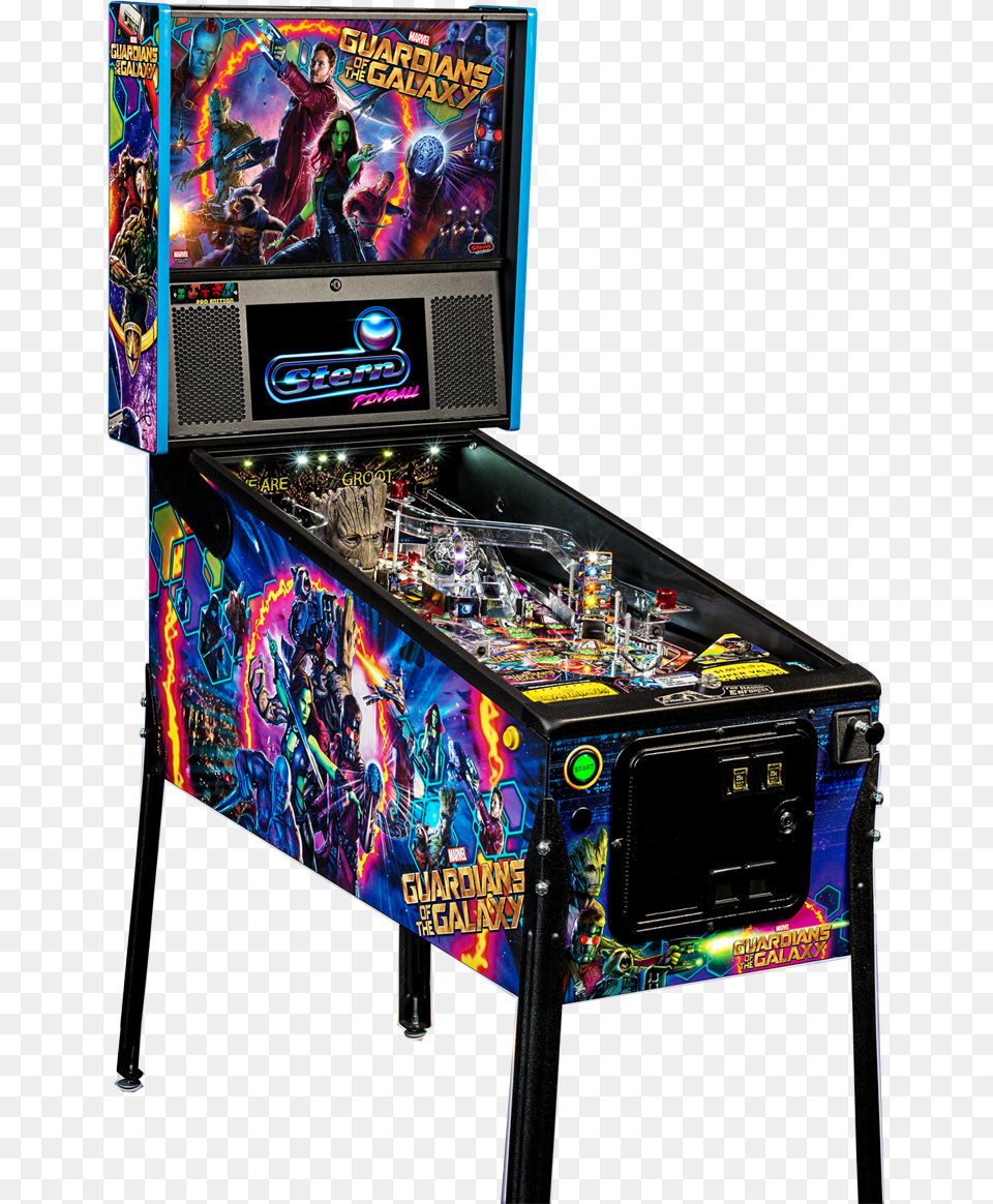 Pinball Machine, Arcade Game Machine, Game, Adult, Person Png
