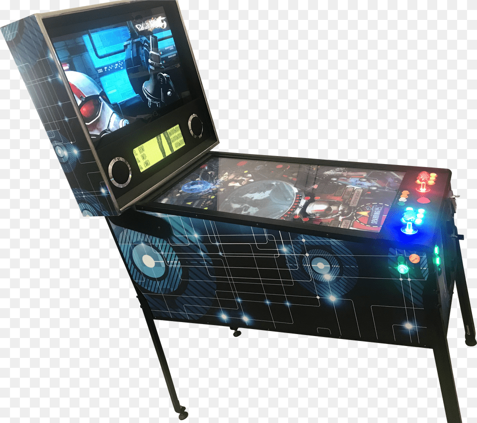 Pinball Machine With 64 In 1 Games 2100 Classic Arcades Game Free Png
