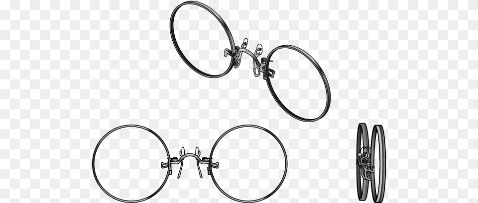 Pince Nez Frames, Accessories, Glasses Free Png