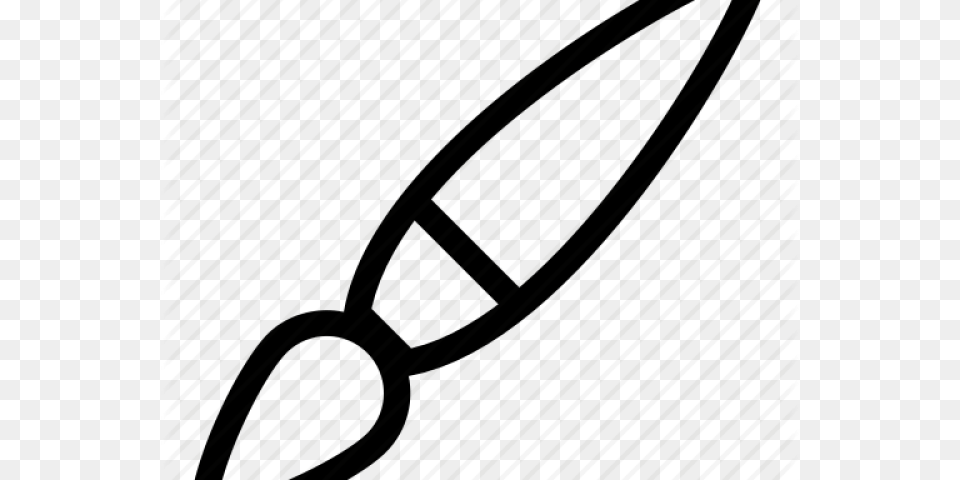 Pincel Blanco Y Negro, Scissors Free Transparent Png