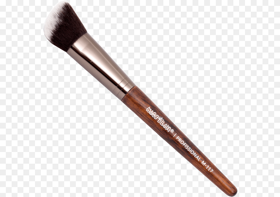 Pincel Kabuki Angular M 117 Macrilan Makeup Brushes, Brush, Device, Tool Free Png