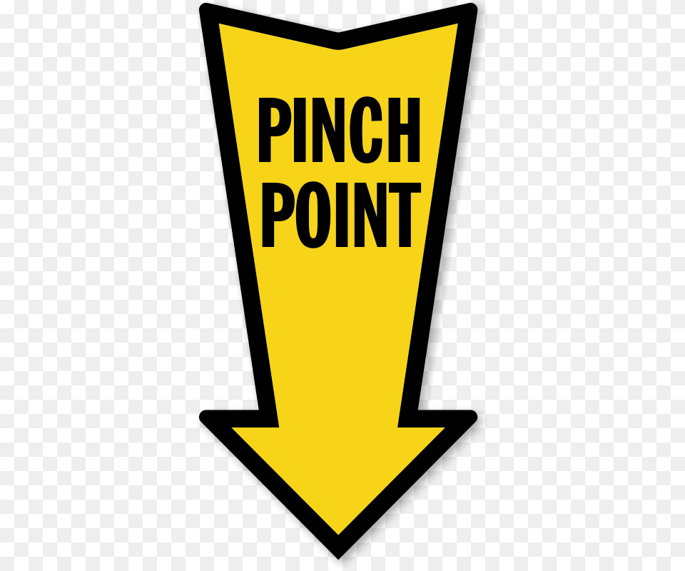 Pinch Pinch Point Decal, Logo, Badge, Symbol, Sign Free Png Download