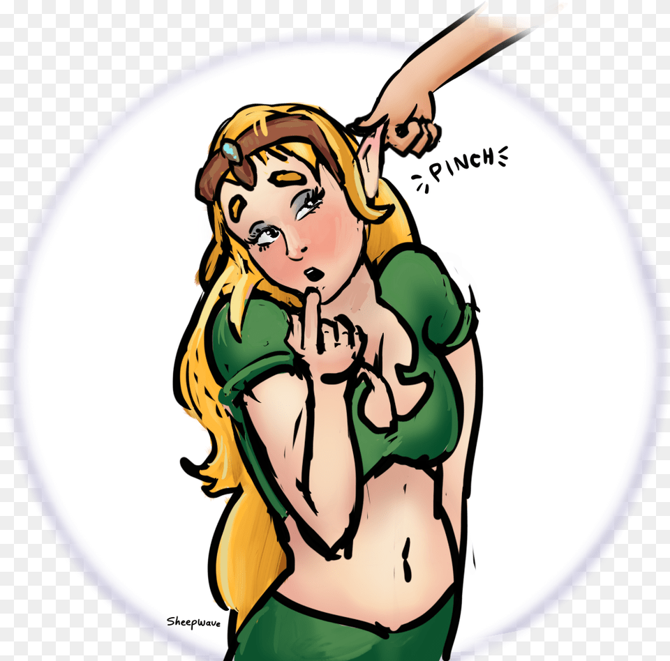 Pinch The Elf By Sheepwave For Women, Book, Comics, Person, Publication Free Transparent Png