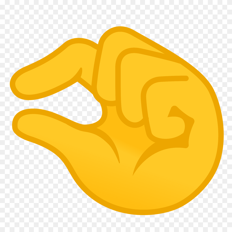 Pinching Hand Emoji Clipart, Clothing, Glove Free Png Download