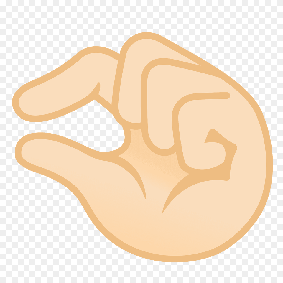 Pinching Hand Emoji Clipart, Body Part, Finger, Person, Clothing Png