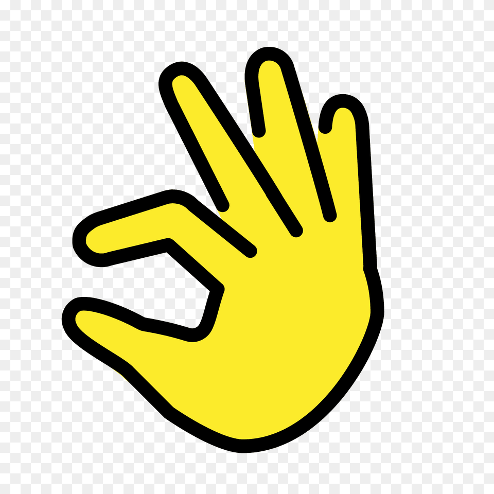 Pinching Hand Emoji Clipart, Clothing, Glove, Device, Grass Free Png