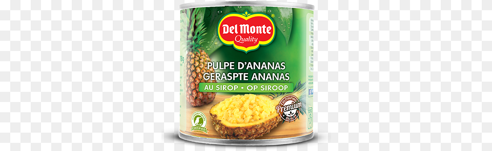 Pine Crush In Syrup Delmonte Pineaple Chunks In Syrup, Food, Fruit, Pineapple, Plant Png