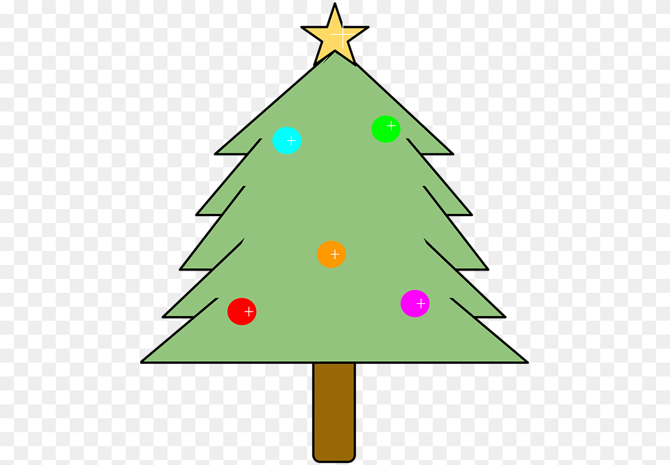 Pine Tree Christmas Vector Vector Graphic On Pixabay Vector Graphics, Christmas Decorations, Festival, Christmas Tree, Disk Free Png
