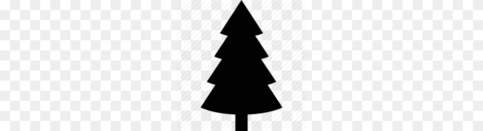 Pine Tree Clip Art Clipart, Silhouette, Christmas, Christmas Decorations, Festival Free Png Download