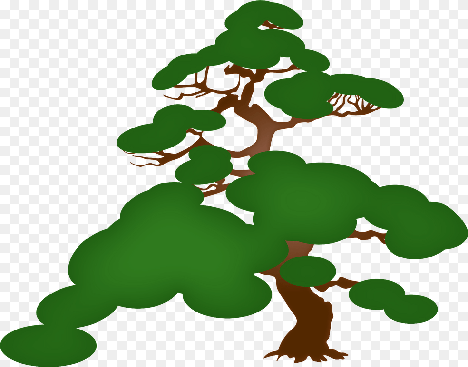 Pine Tree Clipart, Green, Plant, Vegetation, Jungle Png Image
