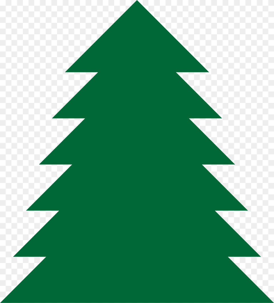 Pine Tree Clipart A Simple Green Tree Simple Pine Tree Clipart, Triangle, Christmas, Christmas Decorations, Festival Png