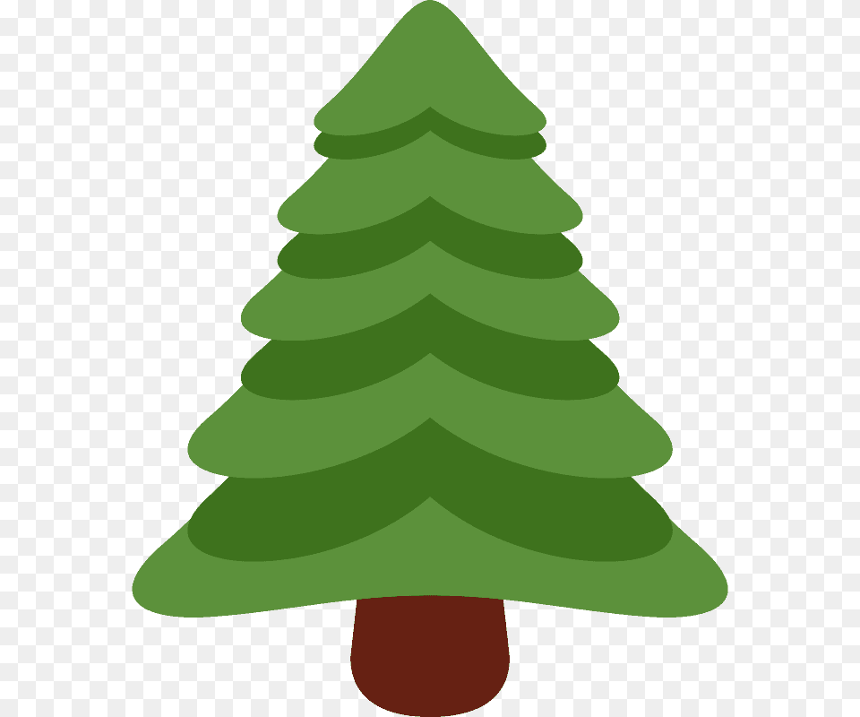 Pine Tree Icon Icons Library Transparent Christmas Tree Emoji, Plant, Fir, Festival, Christmas Decorations Free Png Download