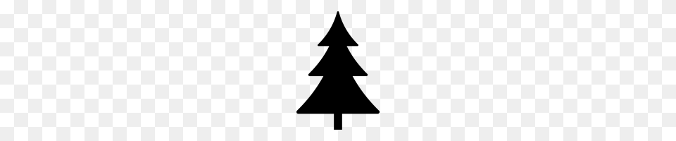 Pine Tree Icons Noun Project, Gray Png
