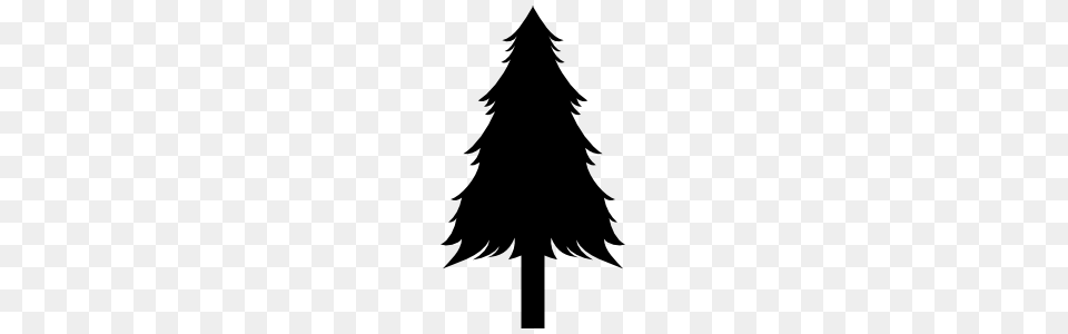 Pine Tree Stickers Pine Tree Decals, Silhouette, Stencil, Fir, Plant Free Png