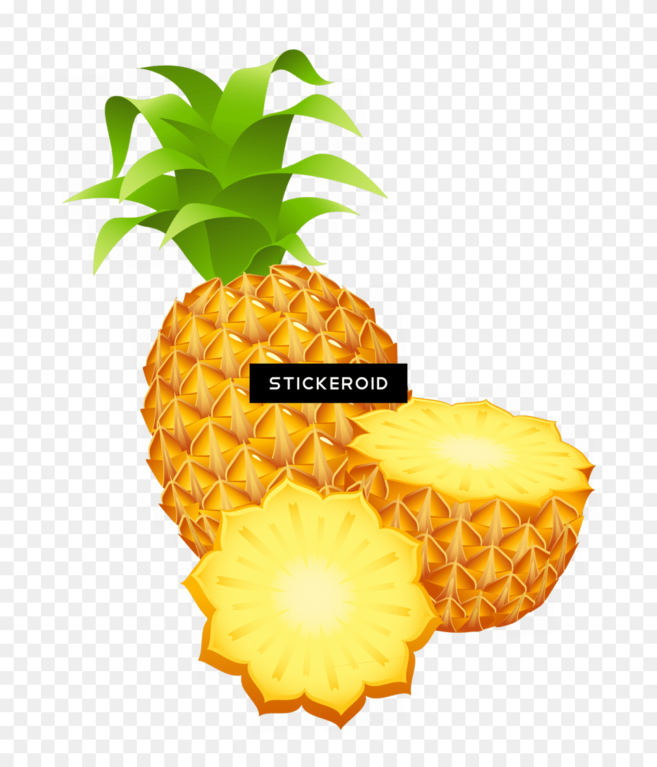 Pineapple, Food, Fruit, Plant, Produce Free Png Download