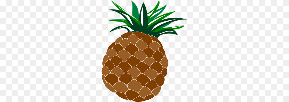 Pineapple Food, Fruit, Plant, Produce Png Image