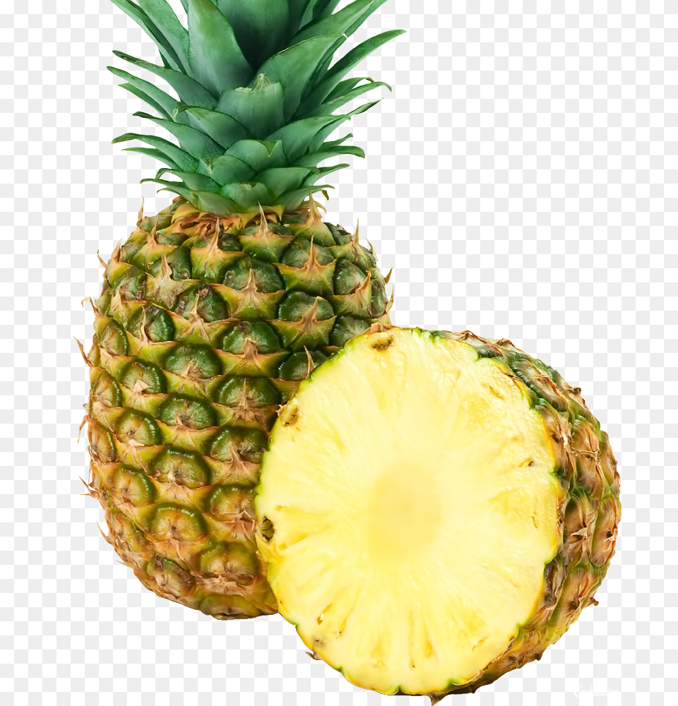 Pineapple, Food, Fruit, Plant, Produce Free Png Download