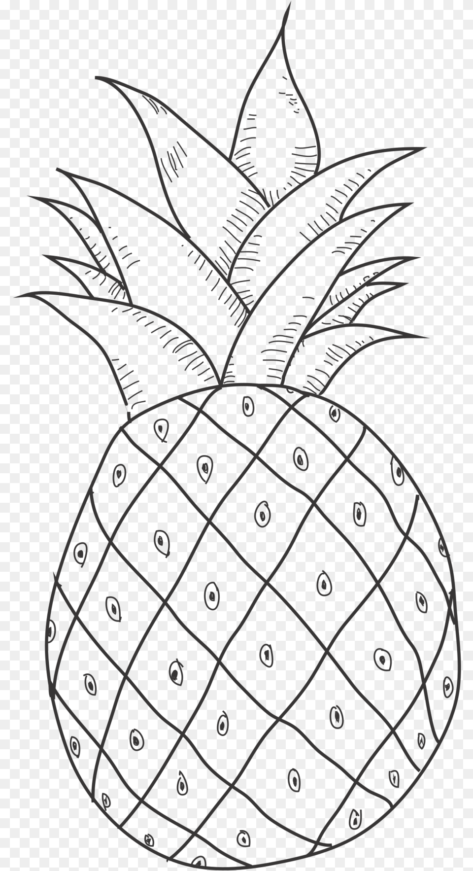 Pineapple, Food, Fruit, Plant, Produce Free Png Download