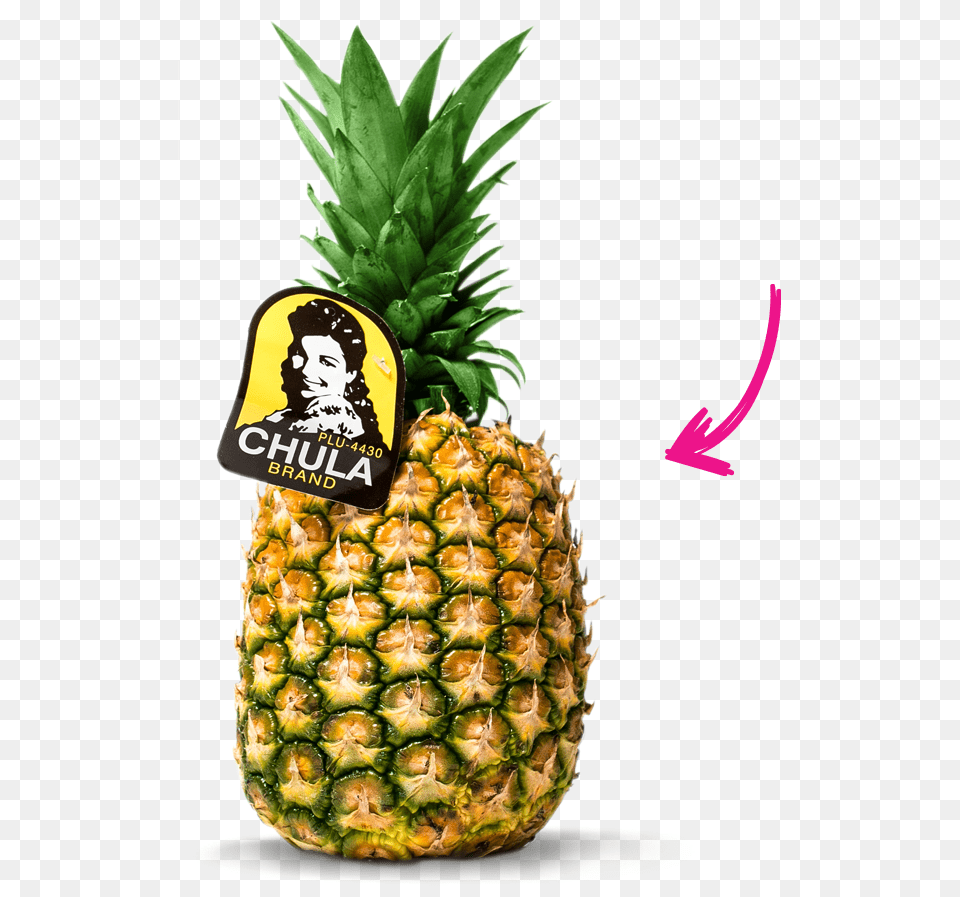 Pineapple Chula Brand, Food, Fruit, Plant, Produce Png Image