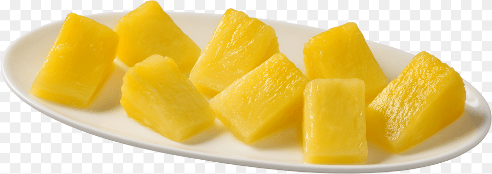 Pineapple Chunks, Food, Fruit, Plant, Produce Png