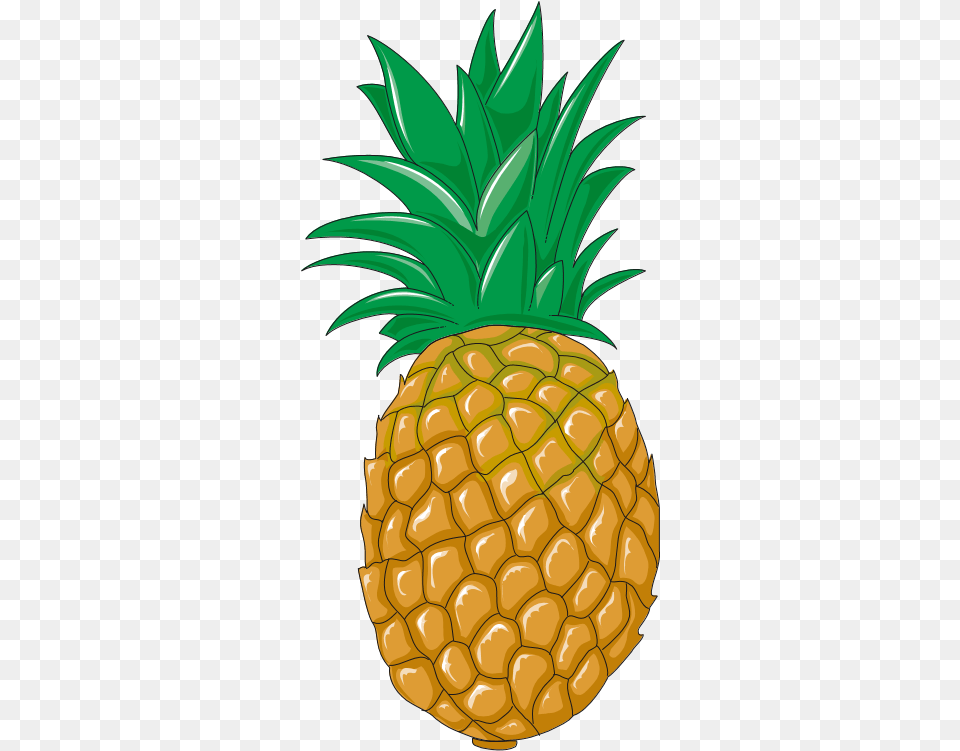 Pineapple Clip Art Clip Art Picture Of Pineapple, Food, Fruit, Plant, Produce Free Png