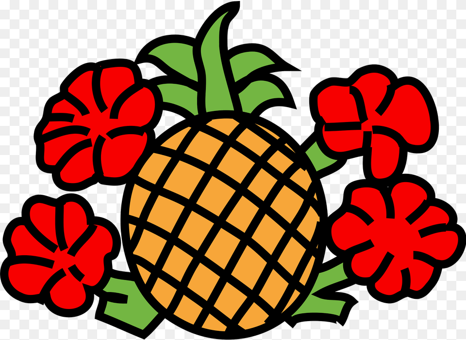 Pineapple Clipart, Food, Fruit, Plant, Produce Png