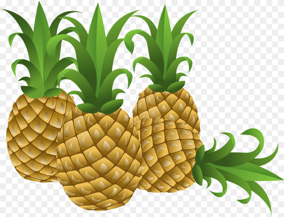 Pineapple Clipart, Food, Fruit, Plant, Produce Free Png