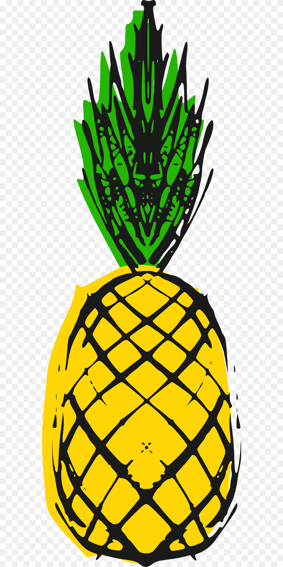 Pineapple Clipart, Food, Fruit, Plant, Produce Png Image