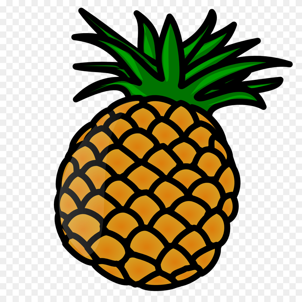 Pineapple Clipart, Food, Fruit, Plant, Produce Free Png