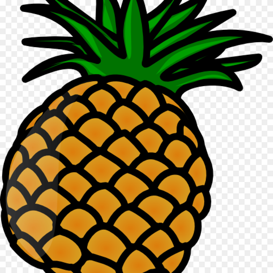 Pineapple Clipart Camping Clipart Pineapple Fruit Clipart, Food, Plant, Produce, Ammunition Free Transparent Png