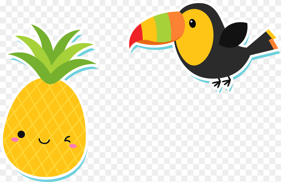 Pineapple Clipart Cute No Background Pineapple Clipart, Food, Fruit, Plant, Produce Free Transparent Png