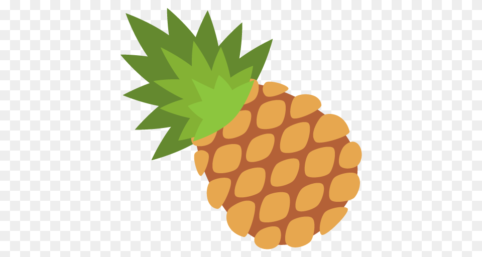 Pineapple Clipart Emoji, Food, Fruit, Plant, Produce Free Transparent Png
