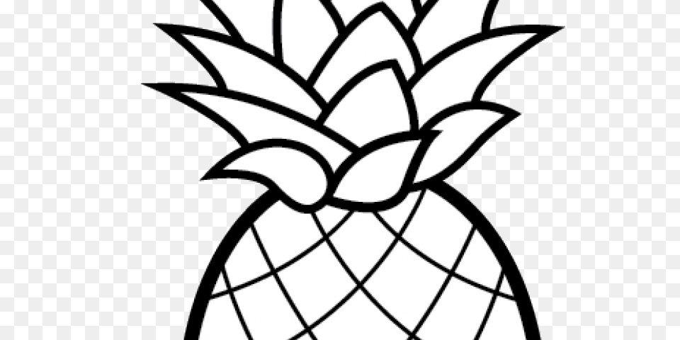Pineapple Clipart Ice Cream, Food, Fruit, Plant, Produce Png Image