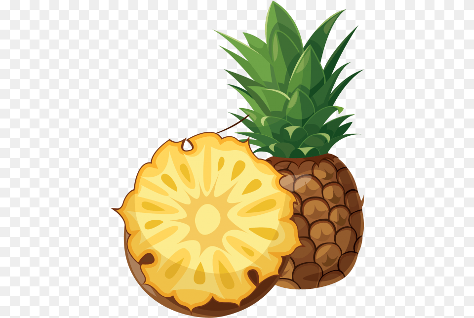 Pineapple Clipart Pineapple, Food, Fruit, Plant, Produce Free Png Download