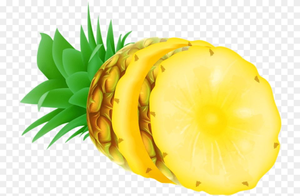 Pineapple Clipart Pineapple, Food, Fruit, Plant, Produce Png Image