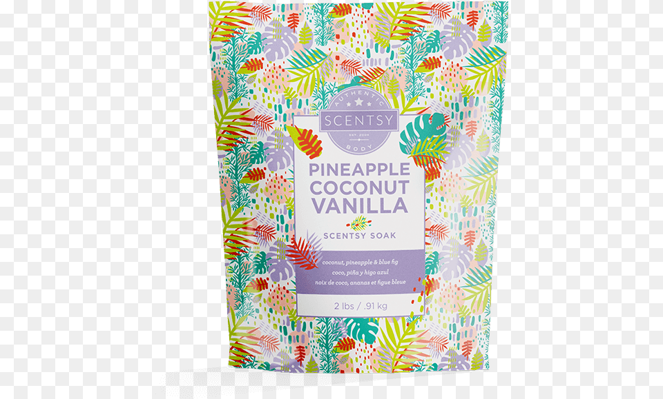 Pineapple Coconut Vanilla Soaks Pineapple Coconut Vanilla Scentsy, Advertisement, Poster, Quilt Png Image