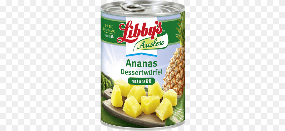 Pineapple Dessert Cubes Naturally Sweetened Libby S Ananas In Scheiben Naturs 260 G, Food, Produce, Plant, Fruit Png