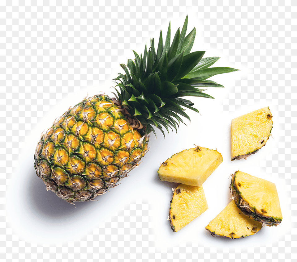 Pineapple Download Fruits From Top, Food, Fruit, Plant, Produce Png
