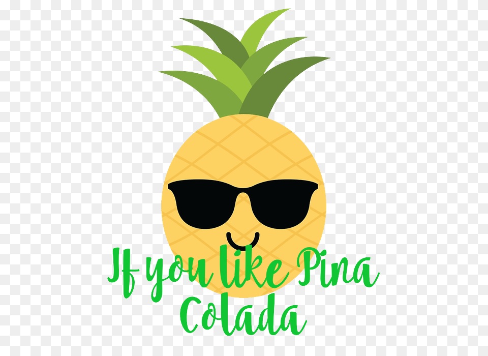 Pineapple Emoji Clip Art Pineapple Emoji Pineapple, Accessories, Produce, Plant, Sunglasses Free Png Download