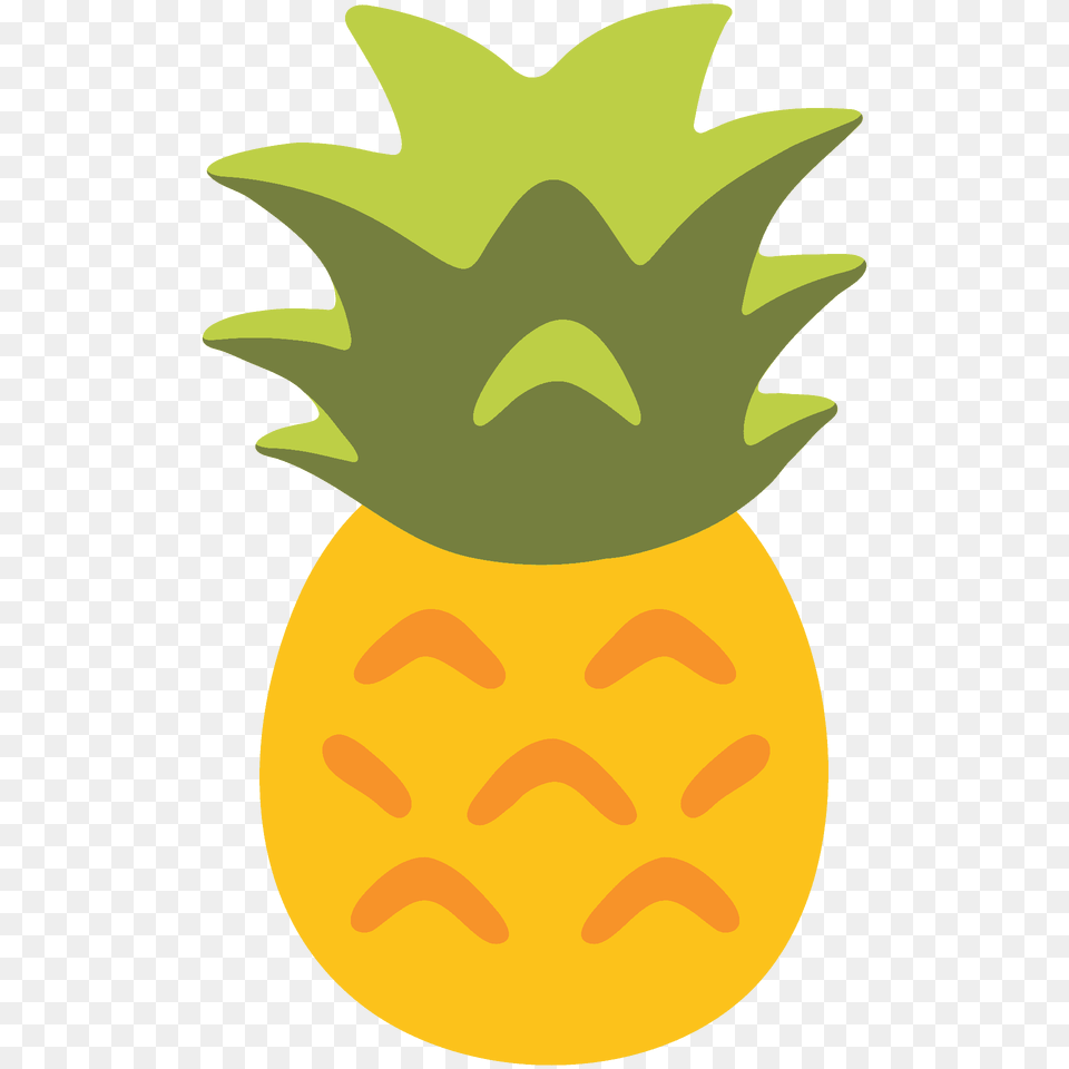 Pineapple Emoji Clipart, Food, Fruit, Plant, Produce Free Png Download
