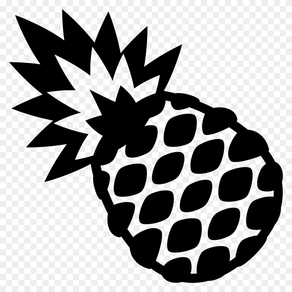 Pineapple Emoji Clipart, Food, Fruit, Plant, Produce Free Png Download